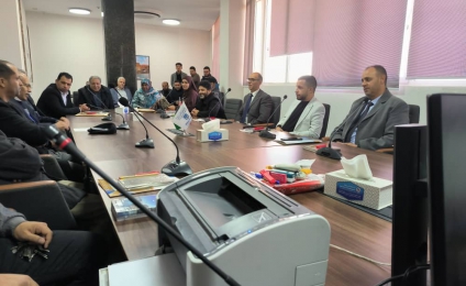 زيارة لجنة التدقيق من المركز الوطني لضمان جودة واعتماد المؤسسات التعليمية والتدريبية